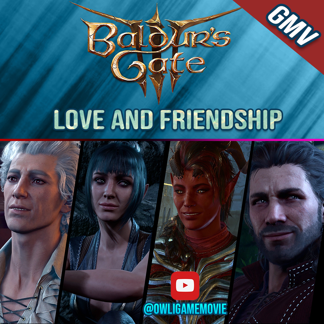 OwliCreation's tweet photo. Love and friendship, down by the river🎶Baldur's gate 3 game music video : https://t.co/NQCsksMxiu https://t.co/AnHRnNxyJx