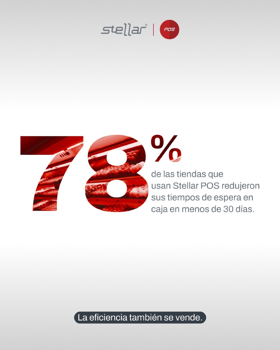 Bigwise_latam's tweet image. ¿Tu POS te hace perder tiempo?

El 78% de las tiendas que usan Stellar POS mejoraron su eficiencia en menos de un mes.

Menos espera, más ventas.

#RetailData #StellarPOS #EficienciaQueSeNota