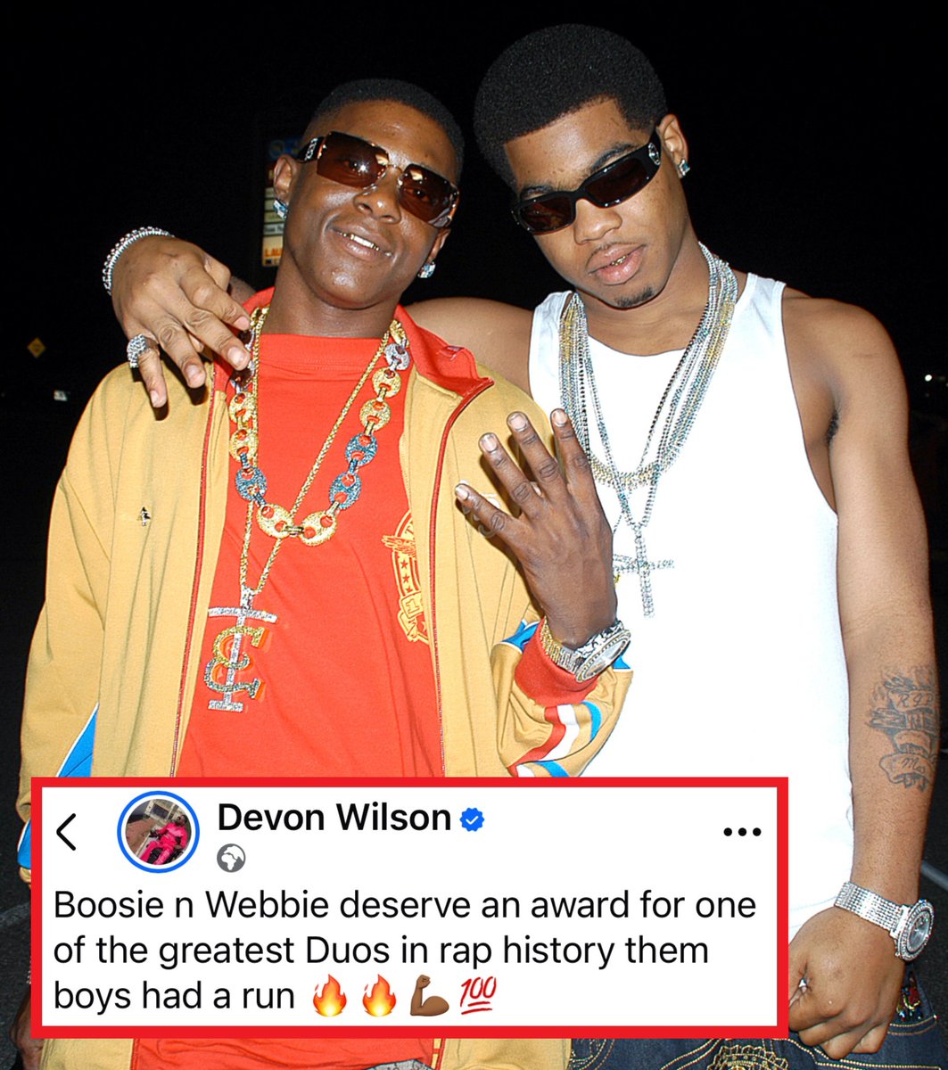 Fan crowns Boosie and Webbie the greatest duo in rap history⁉️🤔