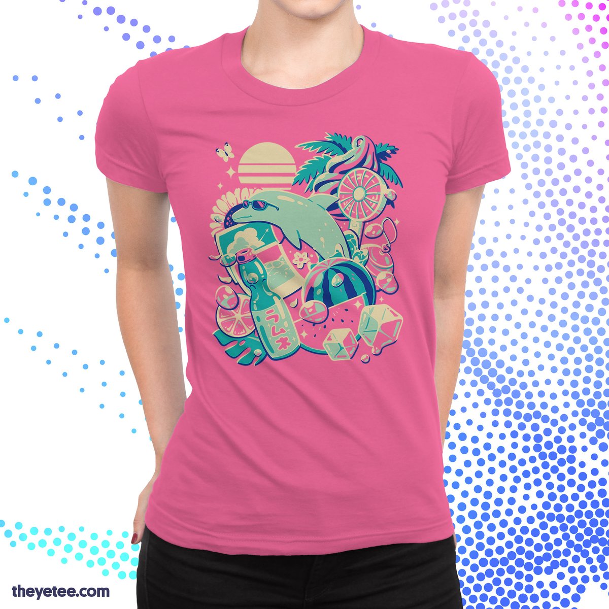「Ah, now this is paradise. Designed by  #」|The Yetee 🌈のイラスト