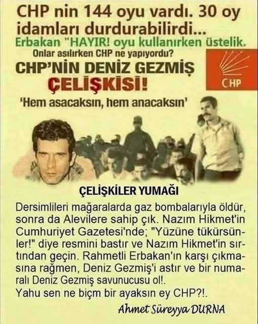 CHP BU HEM ASAR HEMDE YILLAR YILI İSTİSMAR EDER