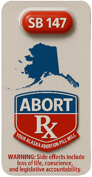 AlaskaRTLife's tweet photo. ACTION ALERT: Stop Abortion Pill Expansion Bill SB 147 - https://t.co/QyeI59OnXl
Stop Cathy Giessels bill that would transform pharmacists into abortionists and corner drug stores into One-Stop-Abortion Shops.  Sign The Petition TODAY https://t.co/Qg8EbMBbWy