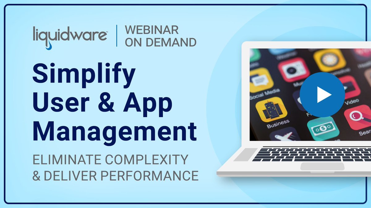 Liquidware's tweet image. Missed the live session? Watch the recording to see how ProfileUnity simplifies profile management, speeds up logins, and supports seamless migrations across Windows environments. Watch now: bit.ly/4iFn8z7 

#ProfileUnity #Windows11 #UserProfiles #Liquidware…
