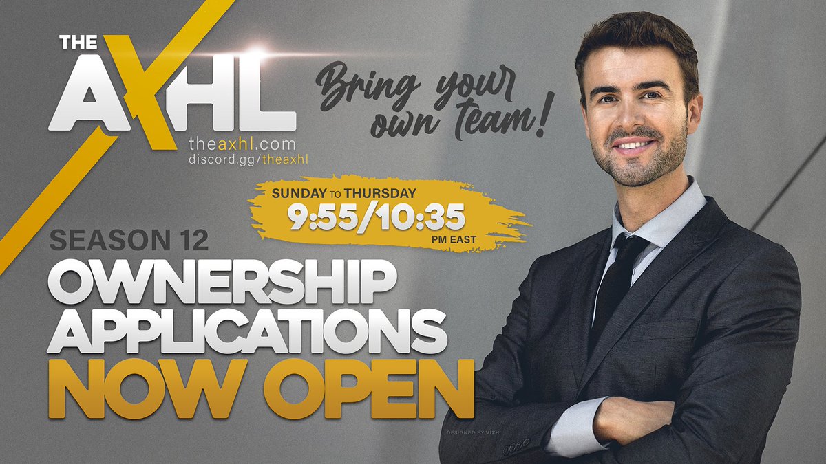 The AXHL tweet media