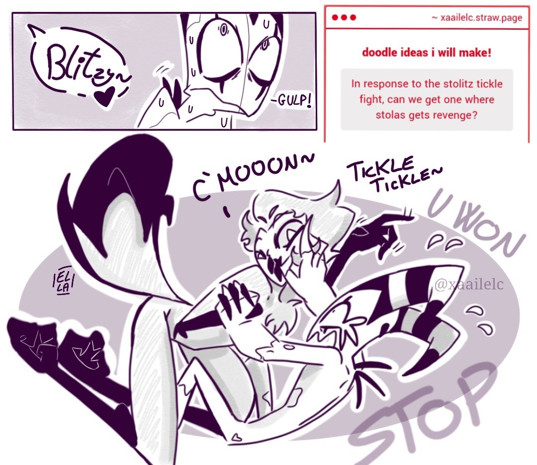 Revenge 😈

#HelluvaBoss #Stolitz #HellubaBossFanart #HelluvaBossStolas #blitz