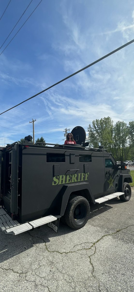Today, the Sheriff's Office was invited to the Village of Williamsburg Opening Day Farmers Market! Featured at the Farmers Market was a  first responders Touch-A-Truck. The Sheriff's SRT vehicle and patrol cruiser were on display for the public view and ask questions to deputies.