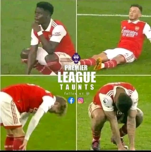 DADUBULEONSPORT's tweet photo. And The Bible says " They will fell uncomfortable, they will pretend to stand but fail, try to kneel and fail, try to walk and fail, abd there after they will sit down put their hands on their faces, and on the ground and wonder what happened.

Marsial https://t.co/EpHD51lZLW