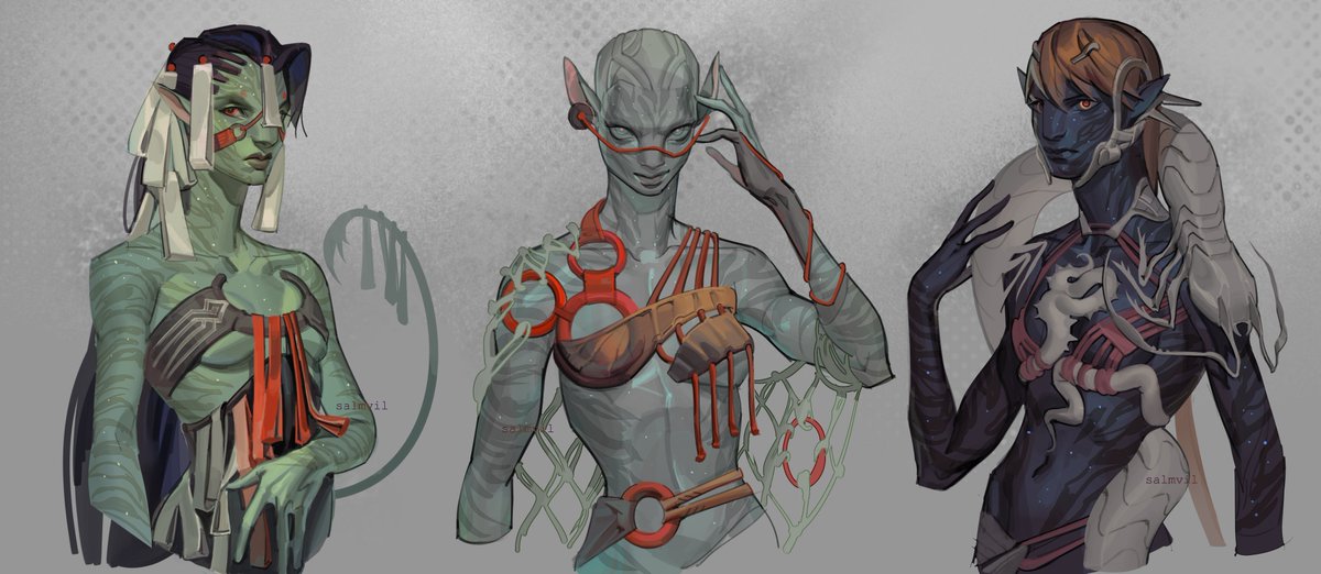 I thought why not try to create ladies 👀
You can place a bet in my Deviantart or Furaffinity profile :3
#adoptable #avatar #navi