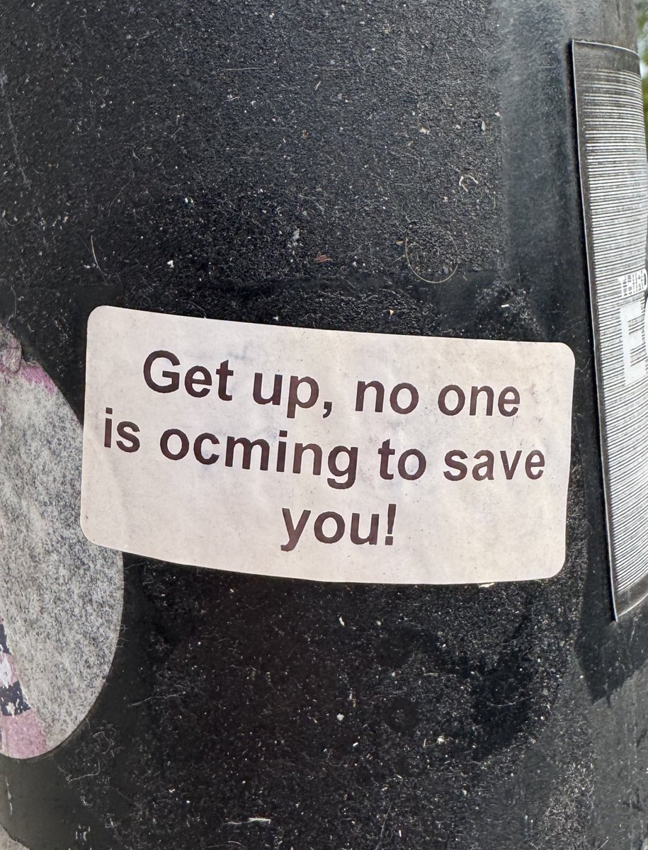 They wrote it, they printed and they ustcked it