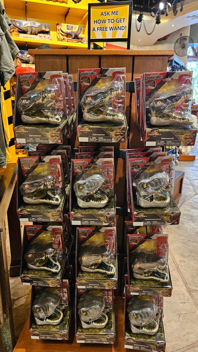 J. Malone (@jmaloneacts) on Twitter photo #JurassicWorldRebirth Micro Adventures at <a href="/UniversalORL/">Universal Orlando Resort</a>! Can be found at Jurassic Outfitters, DinoStore, and the VelociCoaster shop on the lower level of Discovery Center #JurassicWorldRebirth Micro Adventures at <a href="/UniversalORL/">Universal Orlando Resort</a>! Can be found at Jurassic Outfitters, DinoStore, and the VelociCoaster shop on the lower level of Discovery Center
