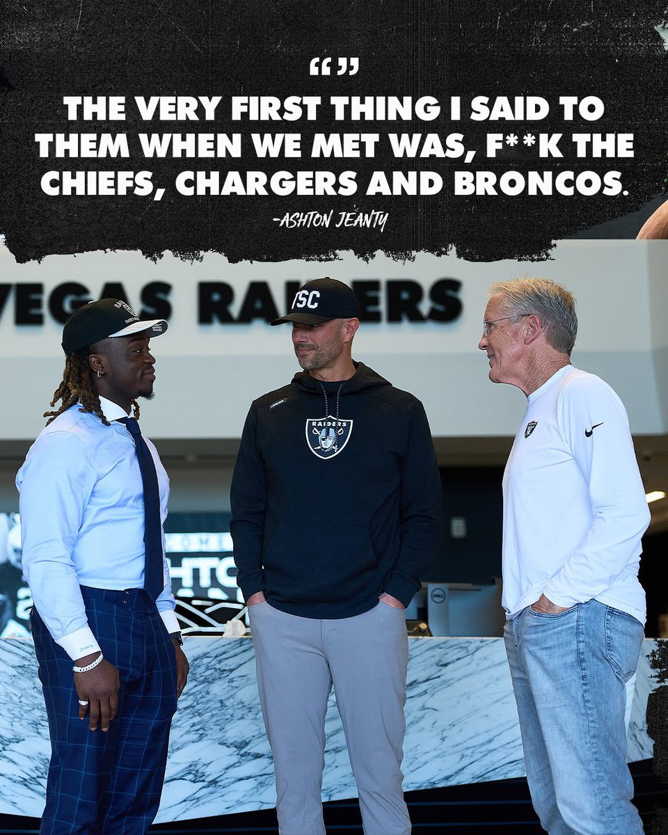 RaiderPosts's tweet image. A true Raider.