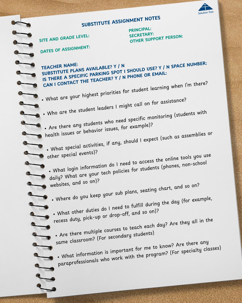 💼 Celebrating Substitute Teachers!

This week we’re spotlighting the guest teachers who keep learning on track. 💪

Check out this practical guide from The Successful Substitute to help every sub feel prepared: bit.ly/47zgOn7

#ThankASub #SubWeek