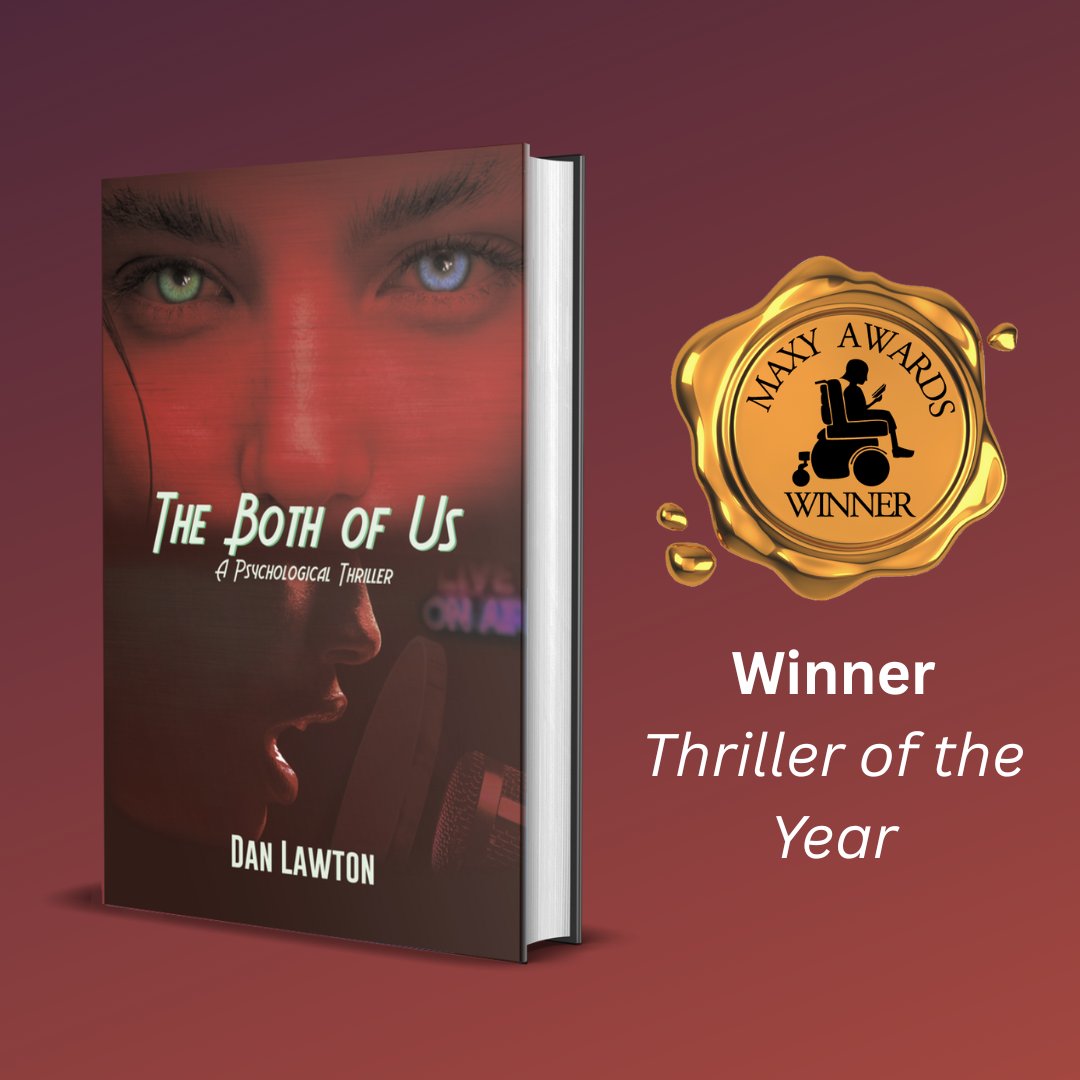 Dan Lawton (@danlawtonauthor) on Twitter photo <a href="/maxyawards/">Maxy Awards</a> Thriller of the Year
And a review from <a href="/NewInBooks/">NewInBooks</a>:
"When a man hears his wife confess a secret on live radio, The Both of Us unspools a taut, haunting mystery about trust, perception, and the terrifying cost of uncovering the truth."
mybook.to/The_Both_of_Us <a href="/maxyawards/">Maxy Awards</a> Thriller of the Year
And a review from <a href="/NewInBooks/">NewInBooks</a>:
"When a man hears his wife confess a secret on live radio, The Both of Us unspools a taut, haunting mystery about trust, perception, and the terrifying cost of uncovering the truth."
mybook.to/The_Both_of_Us