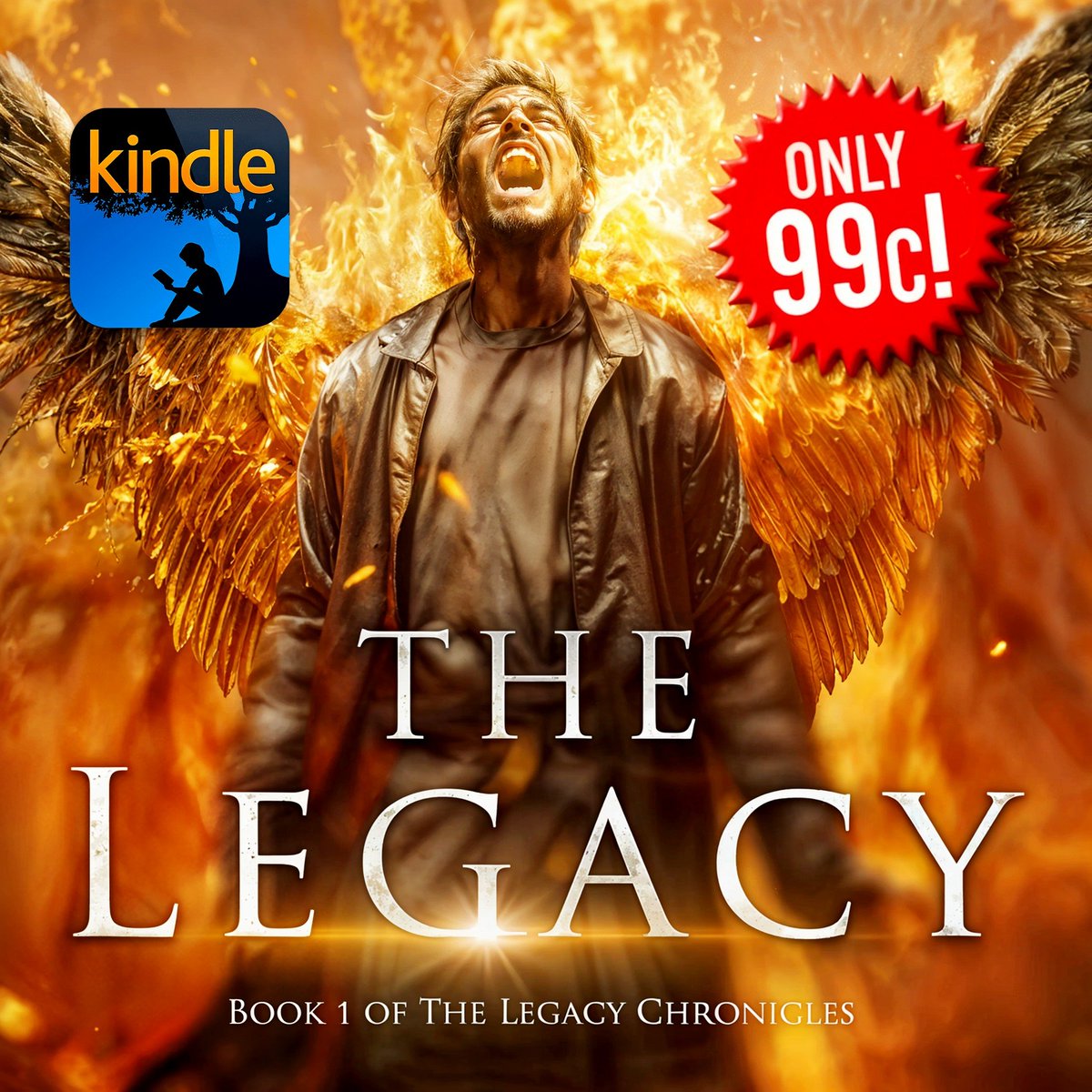 🔥🔥🔥On sale for only 99c!🔥🔥🔥

"Romyn has a talent for taking mythologies and weaving them into awe-inspiring, kickass modern adventures." — Matt Pearson

Grab your Kindle copy now!
mybook.to/TheLegacy-Luke…