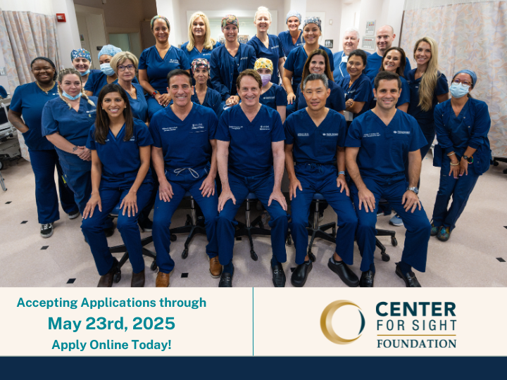 CFSsarasota's tweet photo. Applications for Mission Cataract 2025 close on May 23, 2025. If you or someone you know is struggling with cataracts and unable to afford surgery, don’t wait—apply today for this life-changing opportunity.
💙 Restoring sight, renewing lives.
🔗 Apply now: https://t.co/2Ted81yDaT https://t.co/FwJAVQkadx