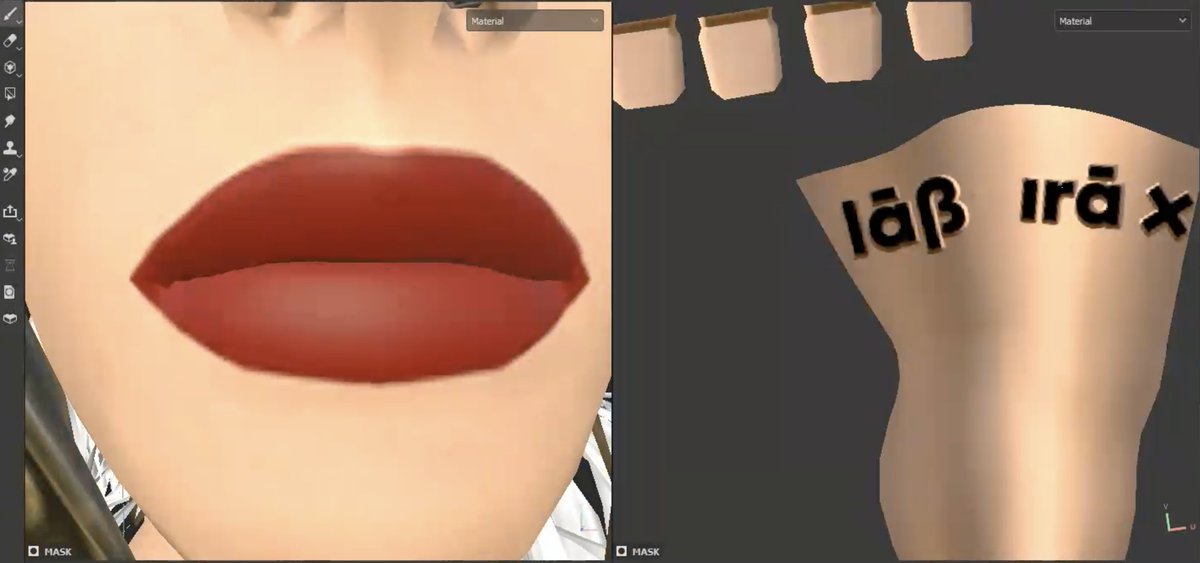 iraxlab's tweet image. Painting lips, nails, and legs for my new @Spatial_io avatar - a strangely satisfying process.
Crafting every detail with @9DGHOST.
#iraxlab #SpatianGuide #Lightkeeper #Web3 #Spatial