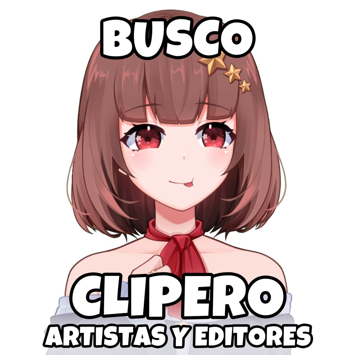 HOLAAA, busco clipero!! ejemplos aqui o en mi DM
(artistas y editores también porque siempre ocupo jeje)