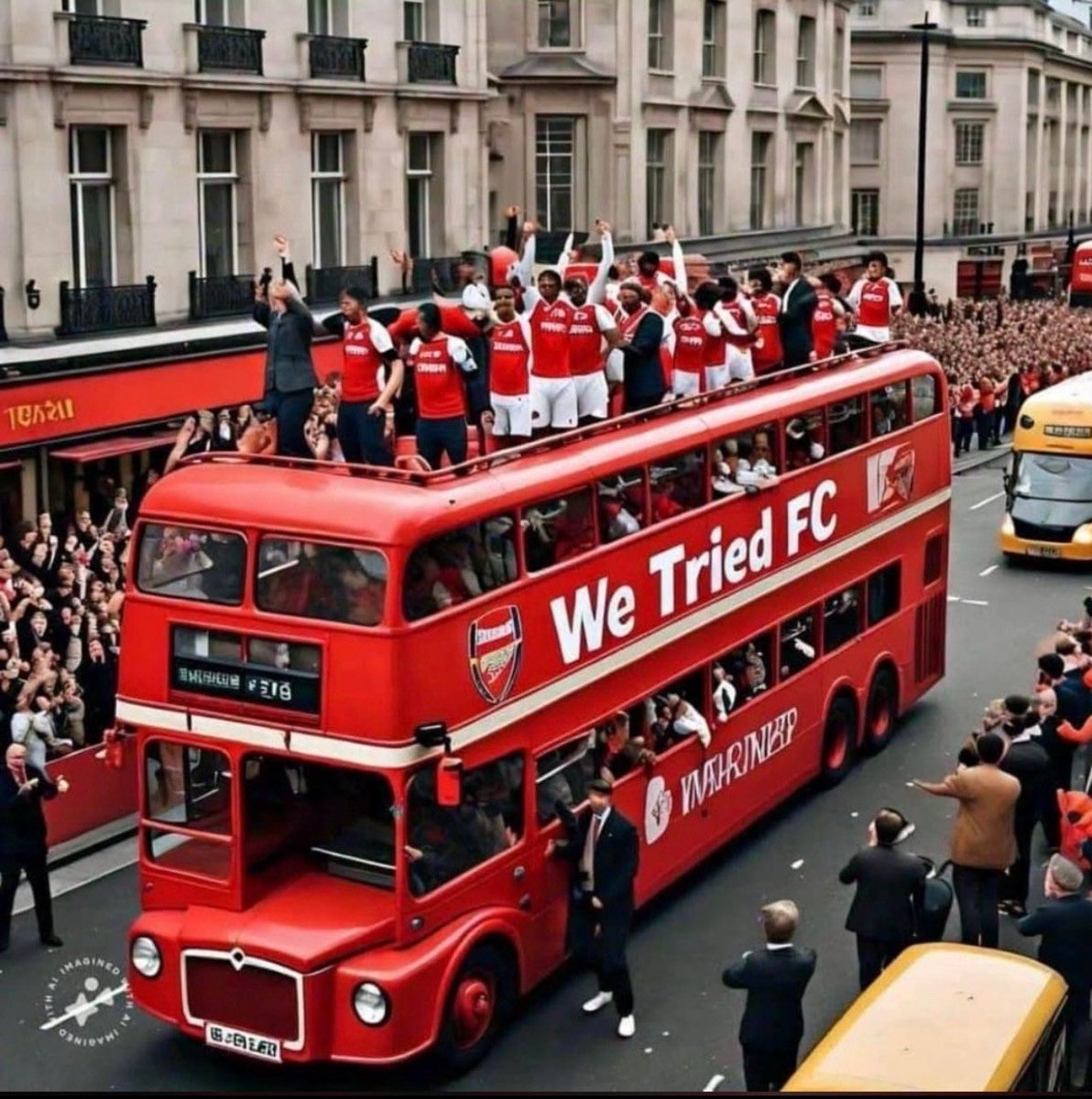 Parades under way. 👀