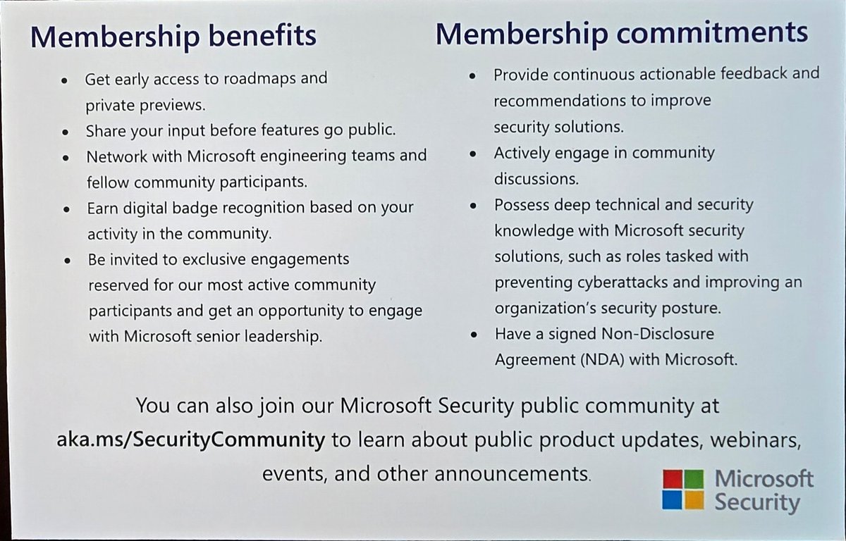 Didn't get a chance to get one of these to join our private communities? Here you go... #ms365con