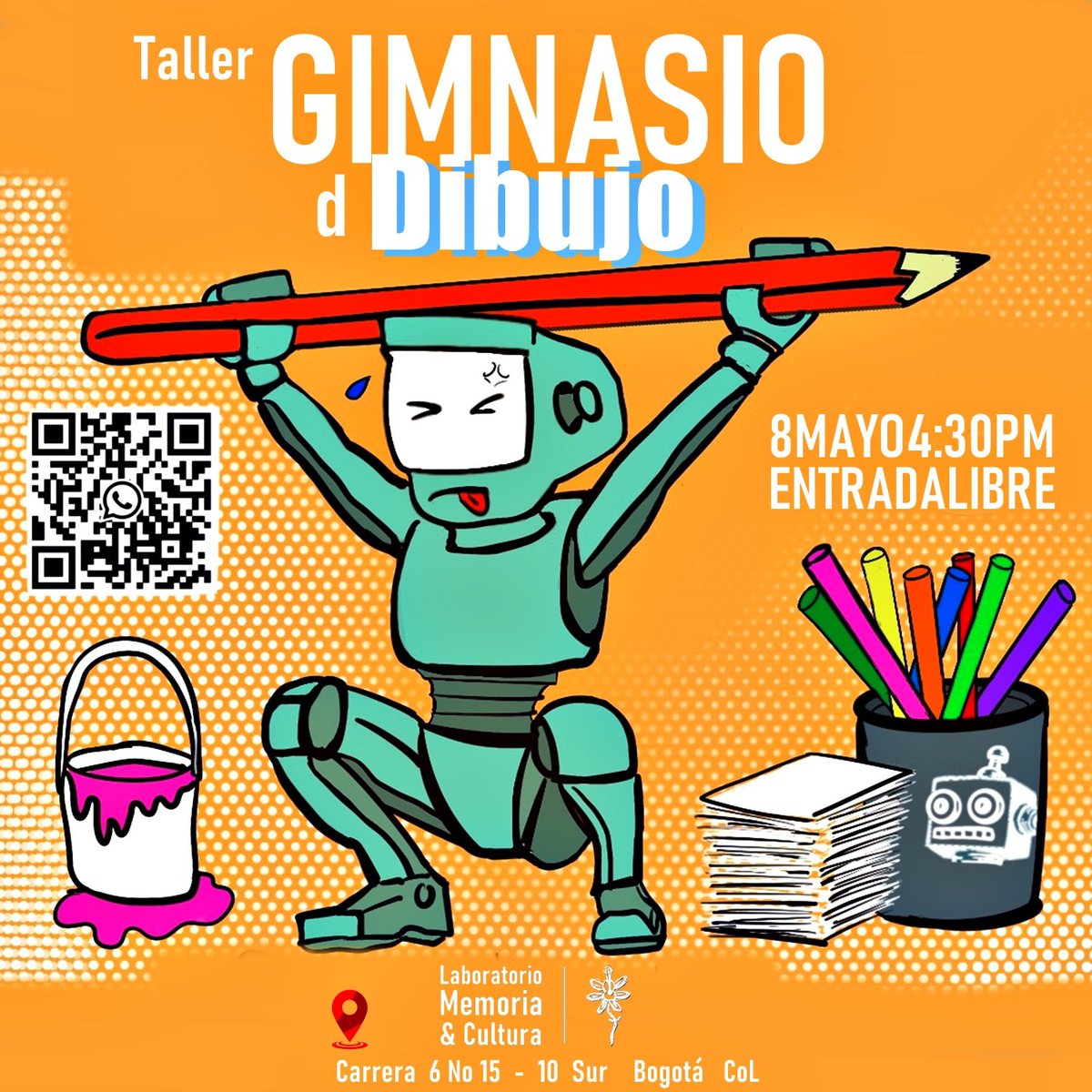 floresdevaleria's tweet photo. Taller "Gimnasio del Dibujo" aprende los tip,  las técnicas del lápiz y otros instrumentos para lograr un buen dibujo en Las Flores de Valeria con Mchine Boy Studio 
8MAYO4:30Pm - Entrada Libre Cubo Limitado 
-
las flores de valeria Espacio Cultural Independiente since 2006 https://t.co/2tOxoc9Fgr
