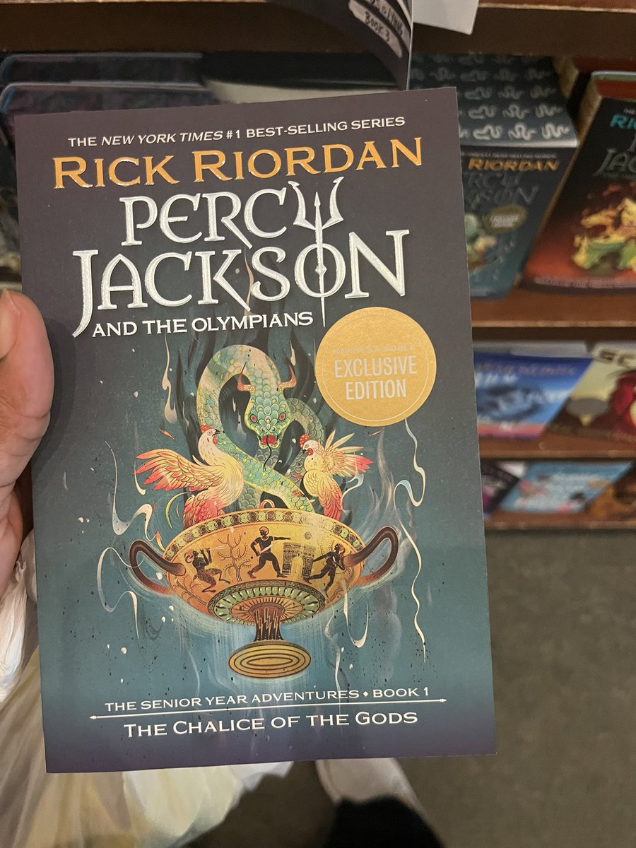 demigodlounge's tweet photo. Paperback version of Chalice of the Gods has been released…along with some cute sprayed edges!
#percyjackson #chaliceofthegods #rickriordan #cotg #demigodlounge https://t.co/pB3aP96DqZ