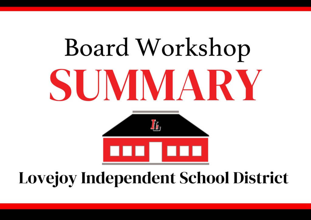 Lovejoy ISD is committed to providing consistent, transparent communication with our community and employees. We hope this meeting summary will support you in staying connected and informed. Click the link to open the summary in Google Docs: secure.smore.com/n/87s6xh