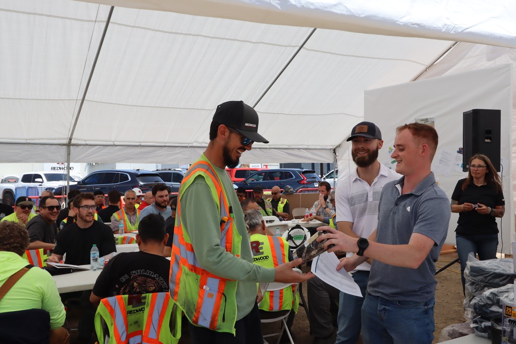 Another great #ConstructionSafetyWeek event that included discussions on the role of safety, physical health, &amp; mental well-being in construction. A highlight was seeing our PM, John Martinez, win a raffle prize! A great way to reinforce safety &amp; celebrate our hardworking teams.