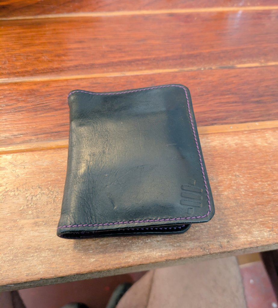 Been running this wallet for a few weeks now. It's a beauty 
Cheers <a href="/TheLeatherMint/">Leathermint</a>