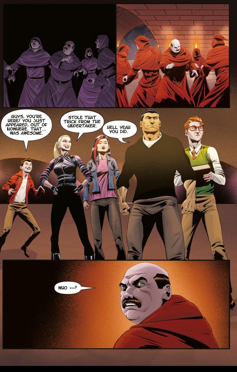 #NewComicBookDay! A great day to check out HALLOWEEN TEAM if you haven't already. Written by me, art by the mighty Matt Shults - it's a fun, spooky comic book adventure that fans of Buffy or Stranger Things are sure to enjoy. Get your copy today! a.co/d/9uvscPK