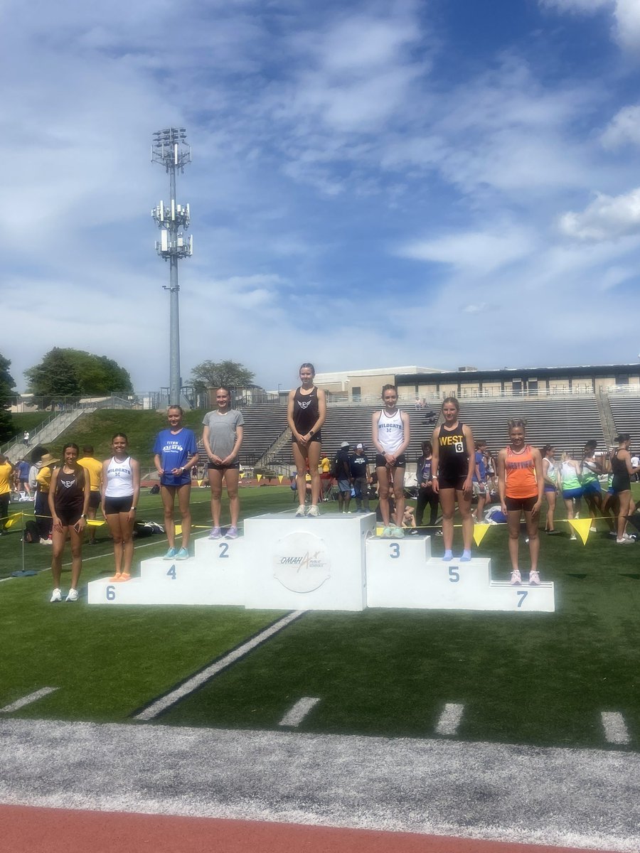 MWestGirlsTrack's tweet photo. Metro Championships:
800 runners place 2!!!!!
🥉Litzey Fredette
6th Natalie Mcgranaghan https://t.co/ErtYP41UZF