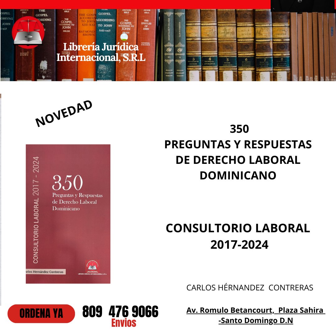 NOVEDAD DISPONIBLE EN NUESTRA LIBRERÍA