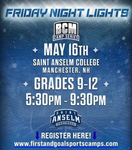 Due to heavy rain in the forecast, our May 9th camp is postponed to May 16th. 

See you next week! 

With two camps now combined, spots are limited‼️

firstandgoalsportscamps.com