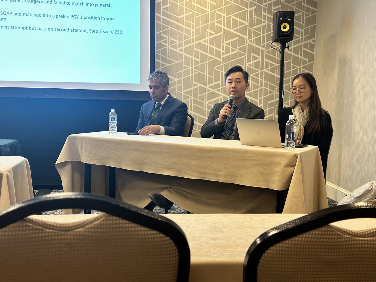 General Surgery Residency Associate Program Director, Dr. Maki Yamamoto, and PGY-2, Dr. Frank Lee moderate a Preliminary Residents Workshop at Surgical Education Week sharing mentorship 
#surgeryeducation #SEW2025 #apds2025 #surgerymentorship