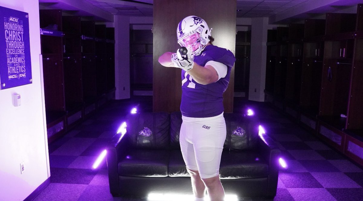 After a great visit, I can say I’m blessed to receive a Division 1 offer to Abilene Christian University!