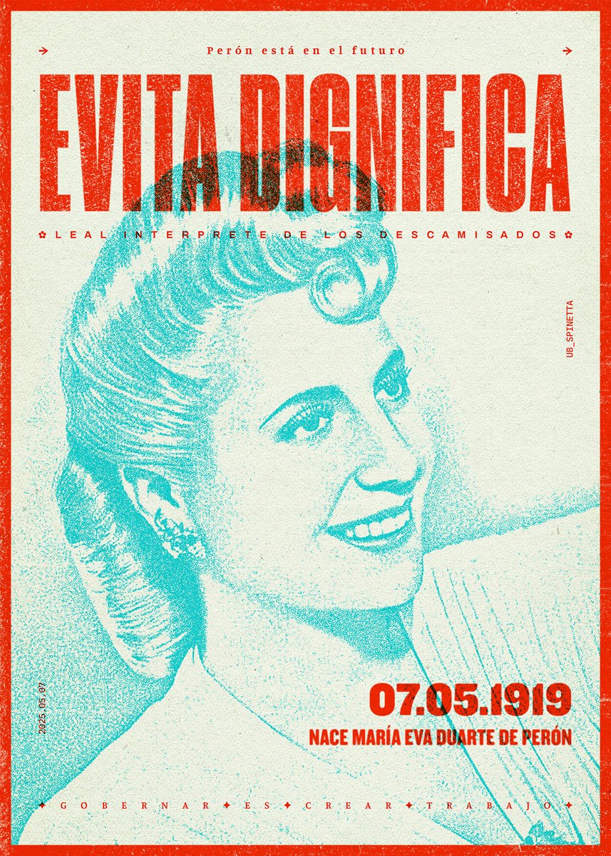 ● Perón cumple ● Evita dignifica ●

#EvitaEterna