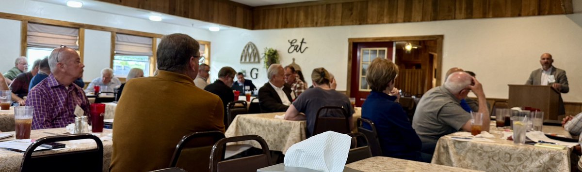 Thanks <a href="/AimIndiana/">Aim</a> for hosting this evening’s Southwestern Indiana Roundtable Meeting w/ elected officials in Montgomery, Indiana. Always a pleasure to talk about #IHCDA and housing opportunities in our state. <a href="/GovBraun/">Governor Mike Braun</a>