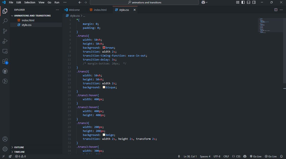 0xEmiliaS's tweet image. Day 3

I worked with CSS transition properties today. Twas fun I must say, thinking where I should implement it on my project 🤔

Anyways, GN CT🙌
#MitaSchool
#100daysChallenge
#WebDev