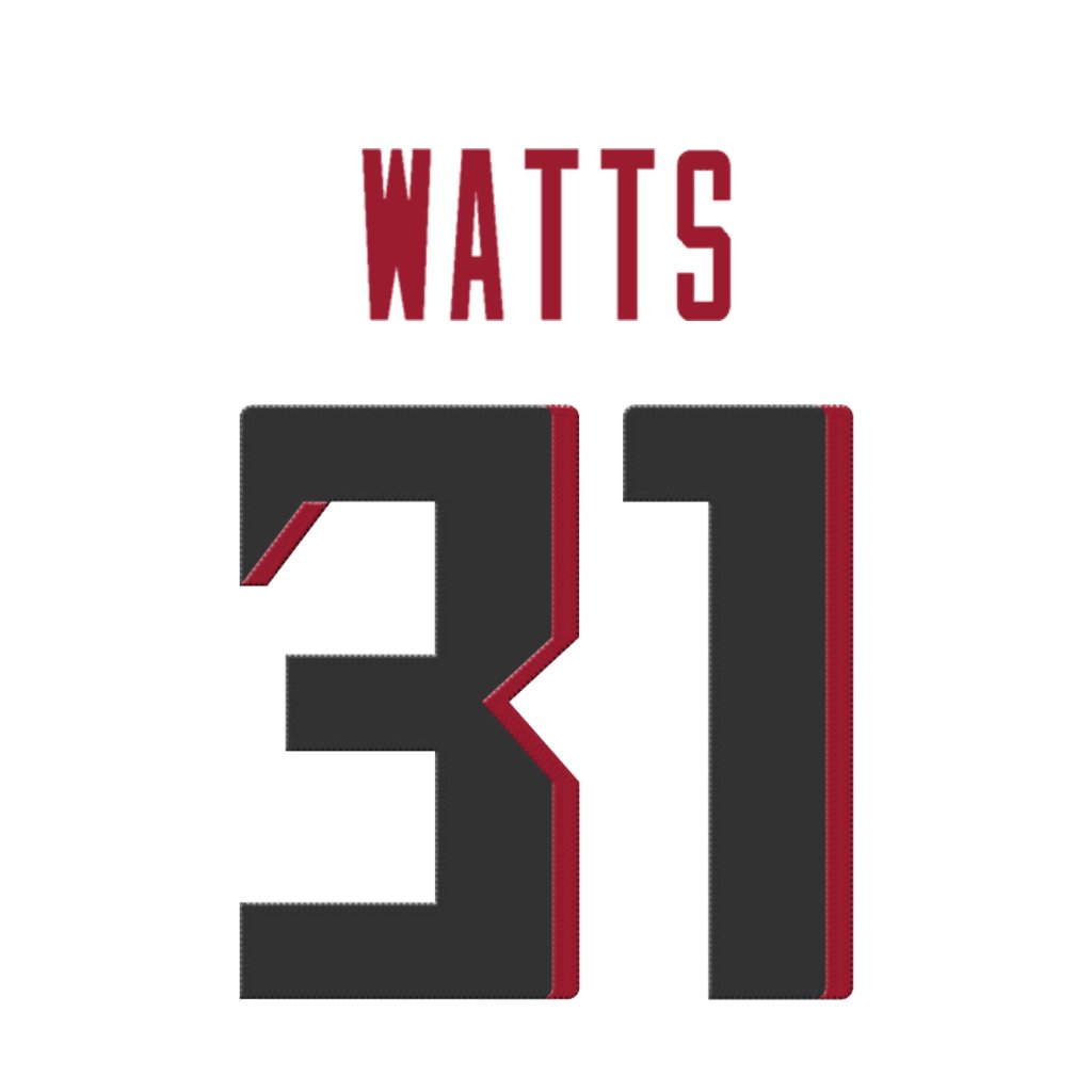 Atlanta Falcons DB Xavier Watts (<a href="/xavierwatts6/">Xavier Watts</a>) is wearing number 31. Last assigned to Justin Simmons. #RiseUp
