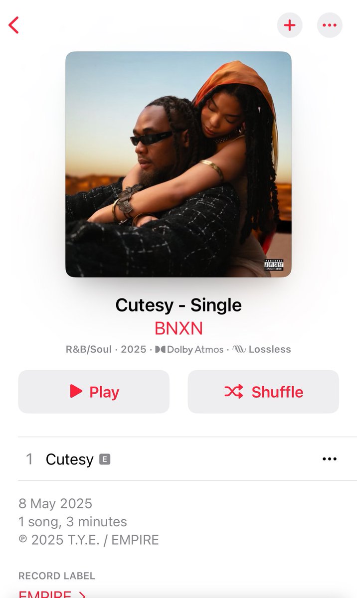 hypetribeng's tweet image. 🚨BNXN  (First 2025 Single)
“CUTESY” 

OUT NOW🚨