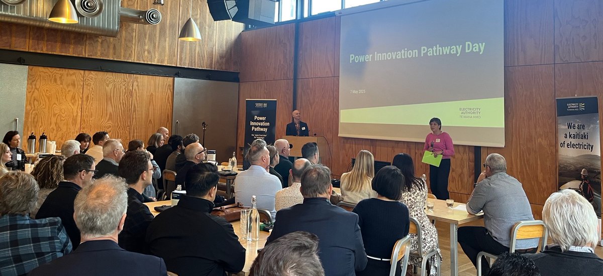 Innovation meets regulation! Our Power Innovation Pathway Day brought together energy innovators, industry and regulators to help identify and solve regulatory barriers to #innovation. We will publish an insights report with the key takeaways: ea.govt.nz/industry/power…