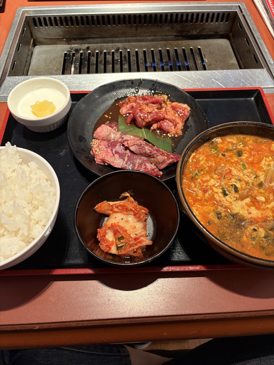 tmjtk3's tweet image. 安楽亭で焼き肉ランチ

#安楽亭 #焼き肉 #ランチ