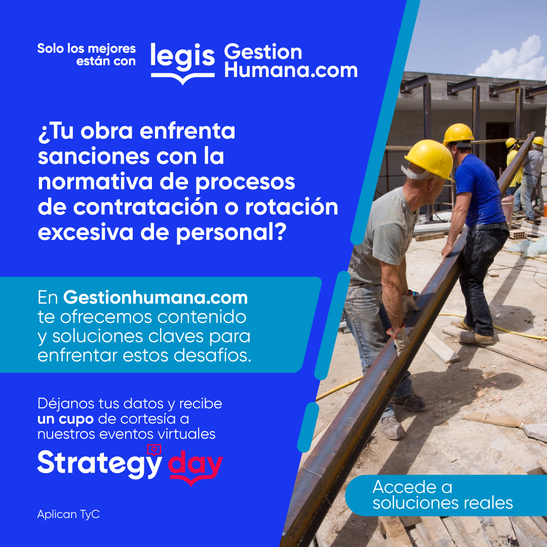 Gestionhumana.com te ofrece contenido y herramientas clave para enfrentar estos desafíos.

 ✔ Normatividad comentada y actualizada

 Descubre cómo Gestionhumana.com puede ayudarte

lnkd.in/eurDsppK