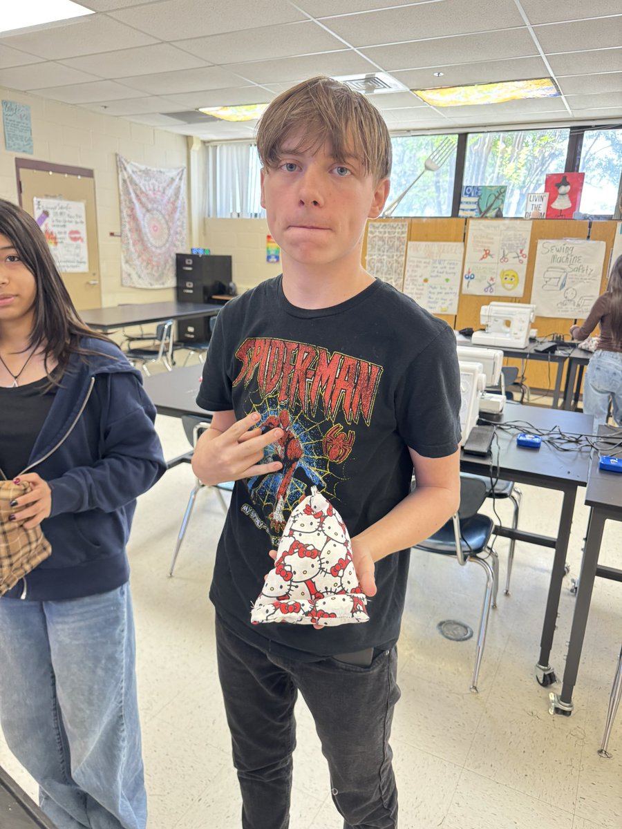 Sewing unit in full swing <a href="/NisdCTE/">NISD CTE</a> <a href="/JordanNISD/">Jack C. Jordan MS</a>