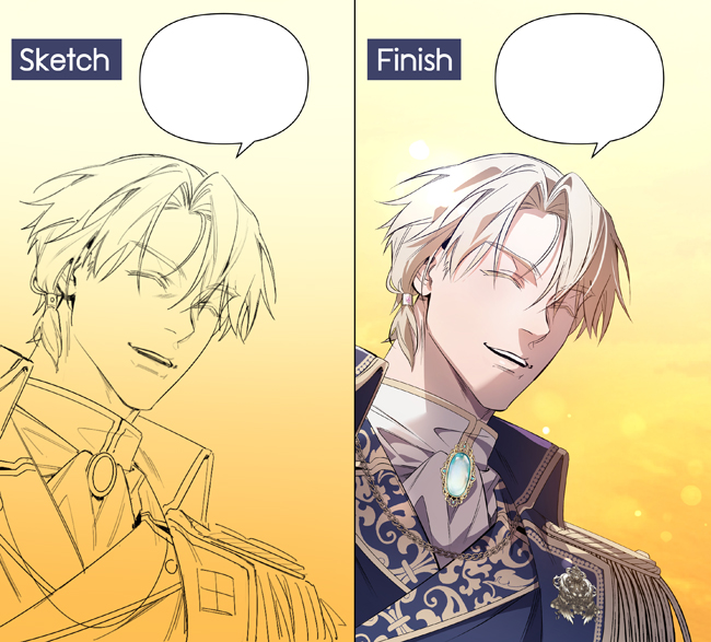 StudioLoze's tweet image. ทาง LOZE จะมาเปิดเผยขั้นตอนการทำงานบางส่วนอีกแล้วค่ะ สำหรับตอน Prologue เรื่อง "ดยุกผู้นี้อยากเป็นพ่อมิใช่เป็นผัว" คราวนี้มาตั้งแต่ขั้นตอนเส้น Sketch สวยๆจนถึงภาพงานที่สำเร็จนะคะ🥰