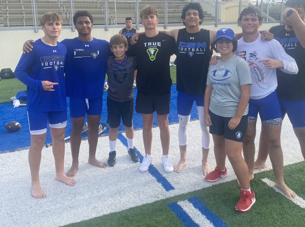 Coachgibbs M.ED (@coachpjgibbs) on Twitter photo Back at it with the dudes like she never left…glad to have <a href="/coachpaytong/">Payton Gibbs</a> back
at Spring Practice!!! Thank you <a href="/JonahDubinski/">Jonah Dubinski</a> for the opportunity 🦅 Back at it with the dudes like she never left…glad to have <a href="/coachpaytong/">Payton Gibbs</a> back
at Spring Practice!!! Thank you <a href="/JonahDubinski/">Jonah Dubinski</a> for the opportunity 🦅