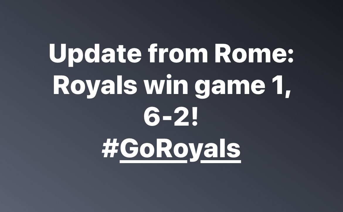 #GoRoyals