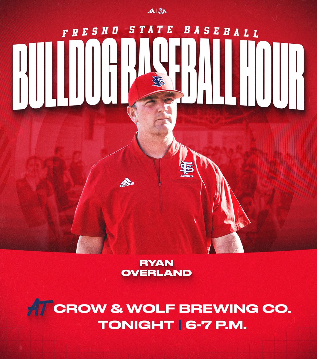 Diamond 'Dogs (@fresnostatebsb) on Twitter photo One last show‼️
Join Head Coach Ryan Overland, Sky Collins and Bobby Blandford tonight at Crow & Wolf Brewing Co. with <a href="/P356Loeffler/">Paul Loeffler</a> 📻
Submit questions using #AskFS 📲 One last show‼️
Join Head Coach Ryan Overland, Sky Collins and Bobby Blandford tonight at Crow & Wolf Brewing Co. with <a href="/P356Loeffler/">Paul Loeffler</a> 📻
Submit questions using #AskFS 📲