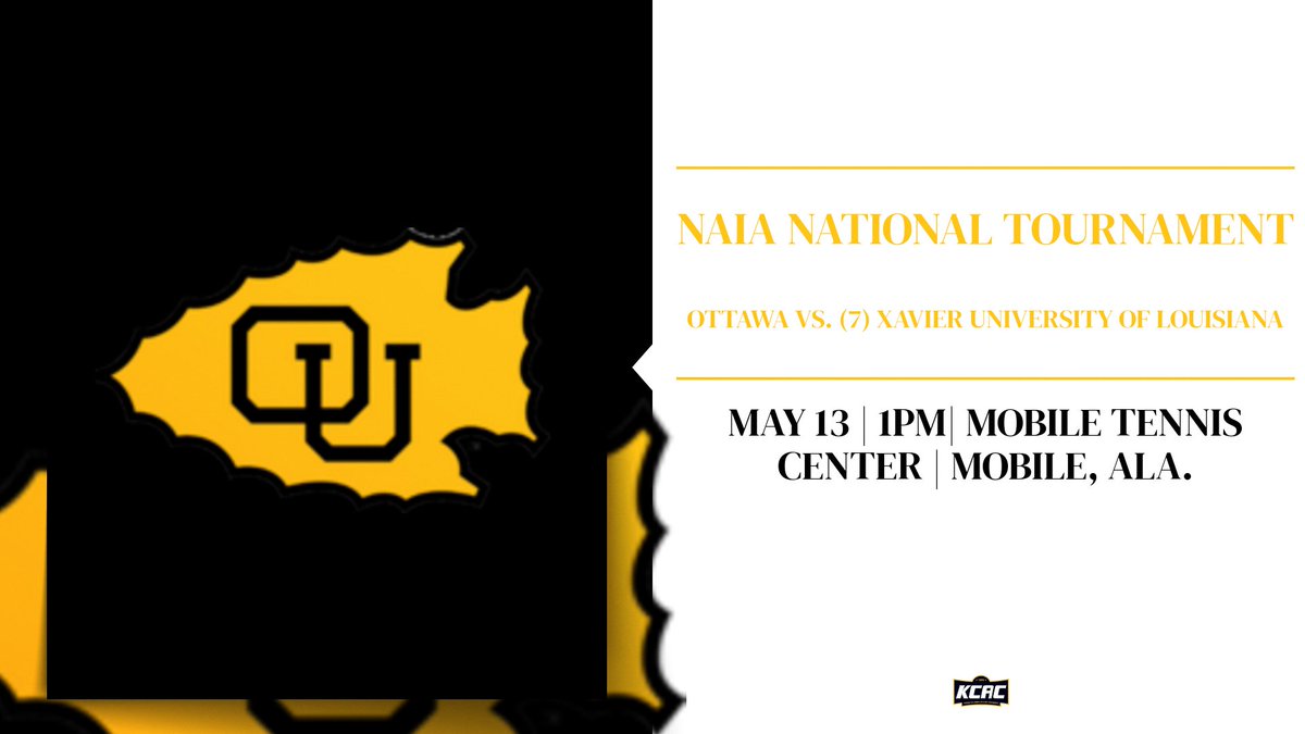Braves Athletics (@bravesathletics) on Twitter photo .<a href="/TennisOttawa/">Ottawa Tennis</a> Men will play (7) Xavier in the opening round of the NAIA National Tournament on Tuesday, May 13 in Mobile, Ala. at 1pm. #BraveNation .<a href="/TennisOttawa/">Ottawa Tennis</a> Men will play (7) Xavier in the opening round of the NAIA National Tournament on Tuesday, May 13 in Mobile, Ala. at 1pm. #BraveNation