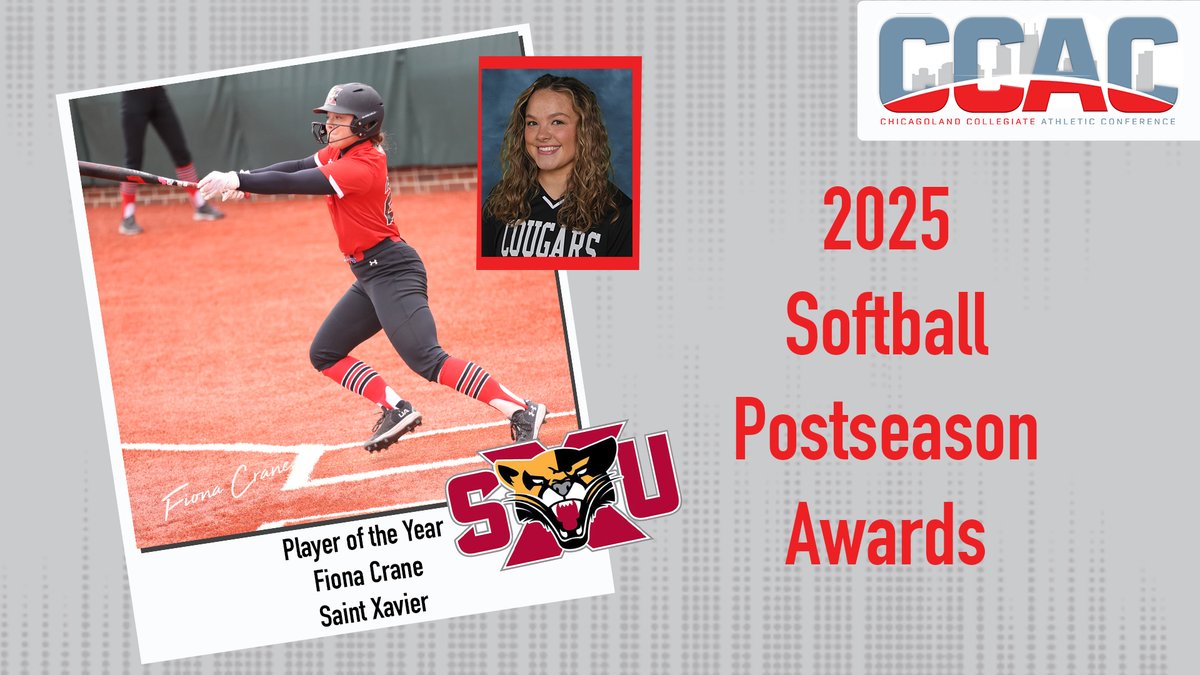 Saint Xavier Dominates Softball Postseason Honor Roll
ccacsports.com/sports/sball/2…