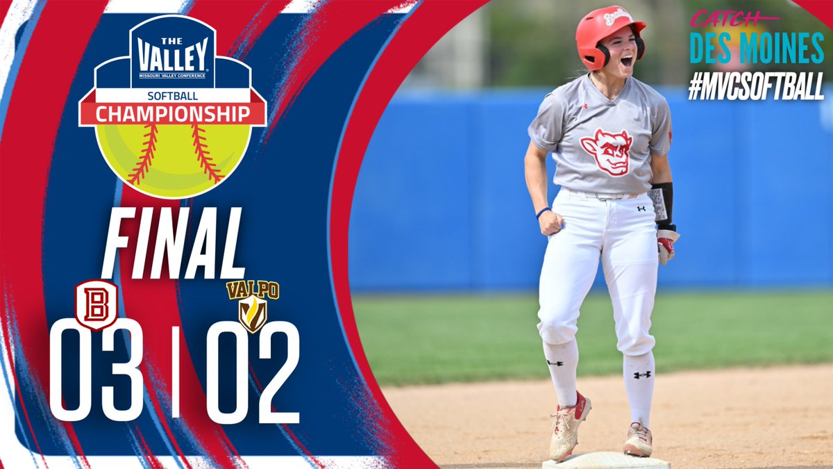 Missouri Valley Conference (@mvcsports) on Twitter photo WALK IT OFF BRAVESโผ๏ธ
<a href="/BradleySoftball/">Bradley Softball</a> defeats No. 10 Valparaiso with a walk-off single to move on and face No. 2 Belmontโผ๏ธ
#MVCSoftball WALK IT OFF BRAVESโผ๏ธ
<a href="/BradleySoftball/">Bradley Softball</a> defeats No. 10 Valparaiso with a walk-off single to move on and face No. 2 Belmontโผ๏ธ
#MVCSoftball